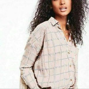 Free People | Break My Stride Button Down